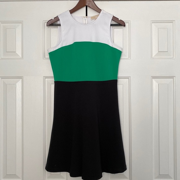 Michael Kors sleeveless color block dress - Picture 1 of 3